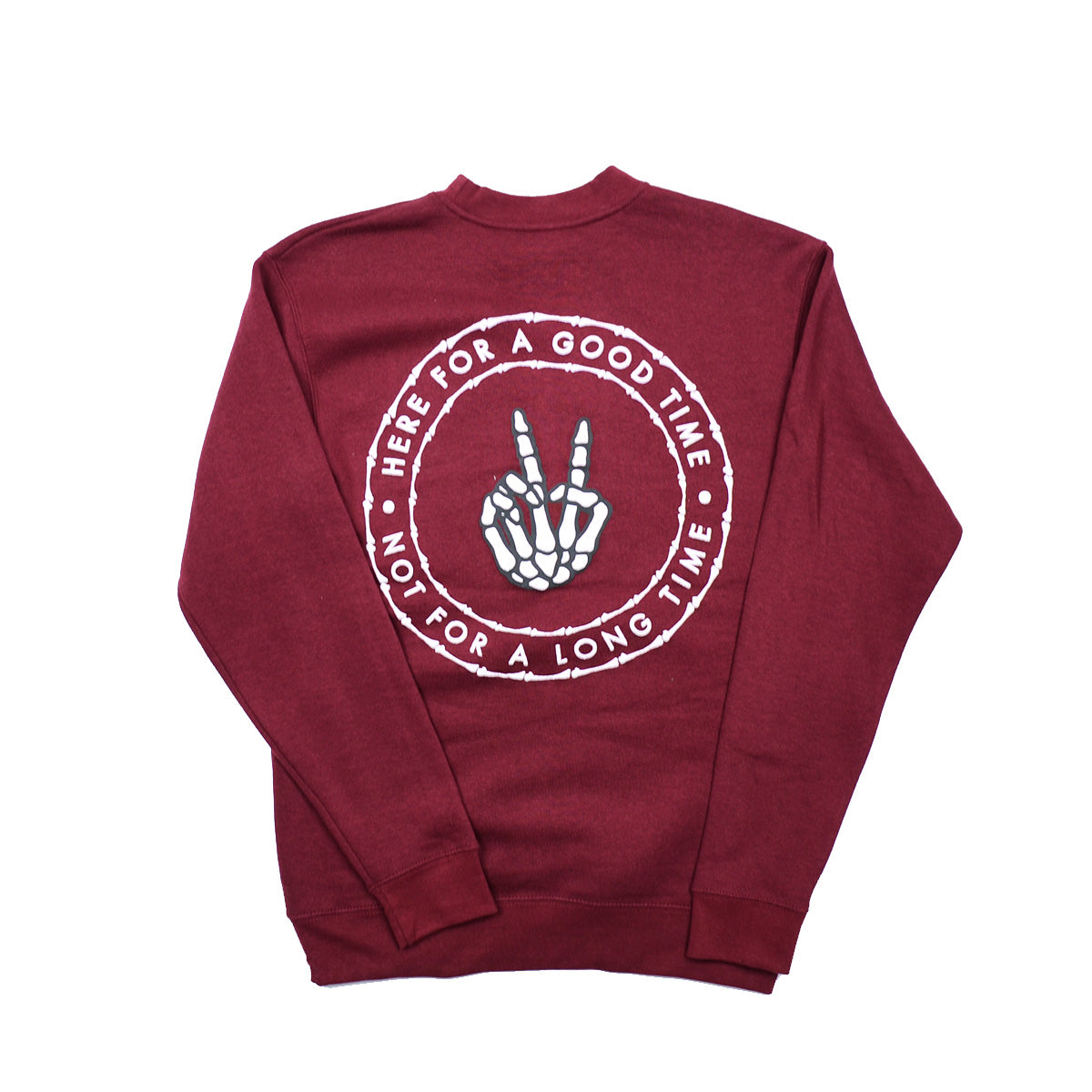 6 Pieces Pack of Burgundy Hoodie''Here for a Good Time'' 1S-2M-2L-1XL