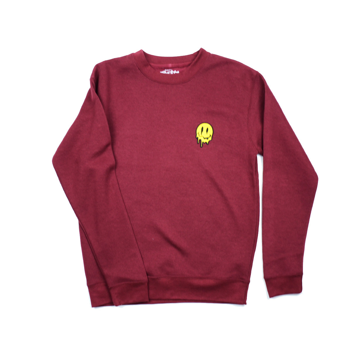 6 PIECES Pack of Burgundy Hoodie ''Drippy Smile'' 1S-2M-2L-1XL