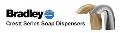 Bradley Crestt Series Soap Dispensers