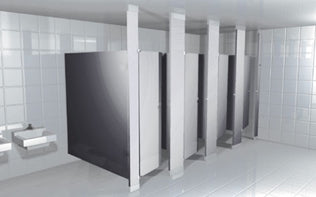  FLOOR TO CEILING partitions