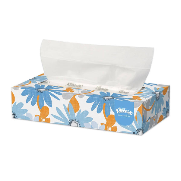 Case of 80 Kimberly-Clark Junior Kleenex Facial Tissues