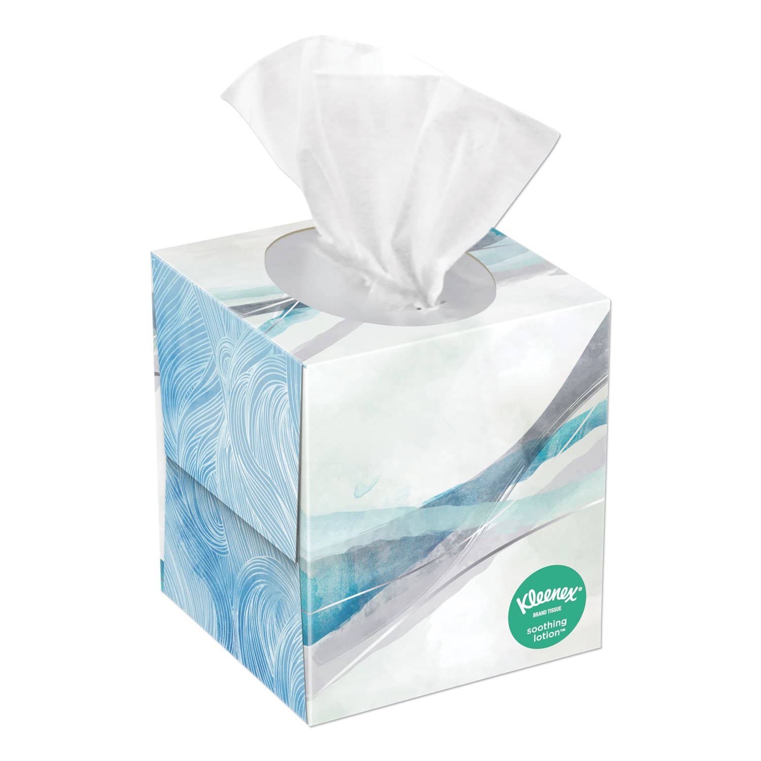 Kleenex Lotion Facial Tissue, 2-Ply, White, 65 Sheets/Box, 27 Boxes