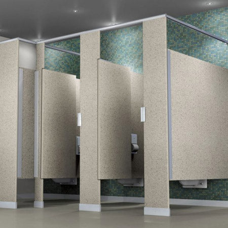 HDPE plastic restroom partitions