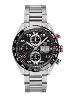  Tag Heuer Carrera Calibre 16 Chronograph 41mm Watch : Clothing,  Shoes & Jewelry