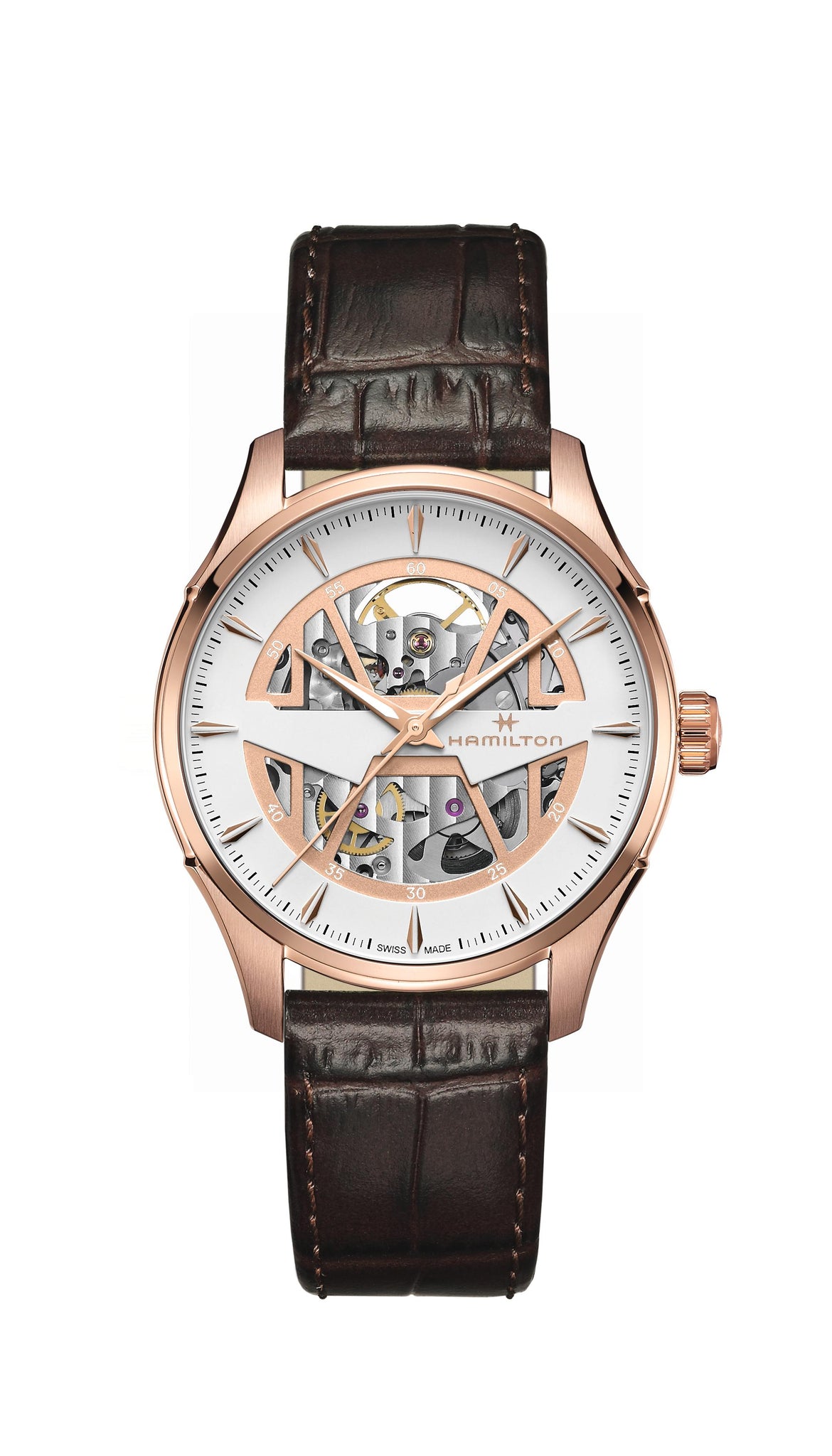 Hamilton Jazzmaster Skeleton Auto (White Skeleton Dial / 40mm