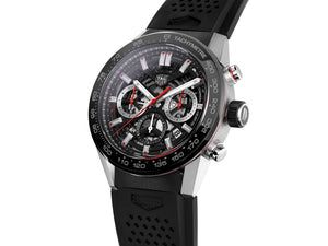 TAG Heuer Carrera Heuer 02 Automatic Chronograph (Black Dial