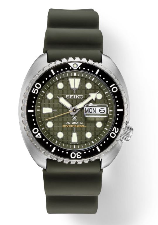 Seiko Alpinist SPB155 Prospex 38mm Green Dial – Carat & Co.