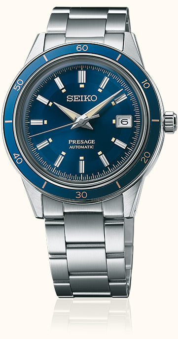 Seiko Presage Style60 SRPG05 Automatic (Blue Dial / ) – Hemsleys  Jewellers