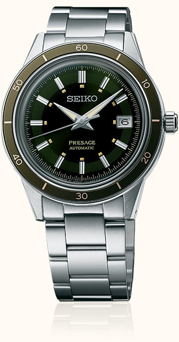 Seiko Presage Style60 SRPG07 Automatic (Green Dial / ) – Hemsleys  Jewellers