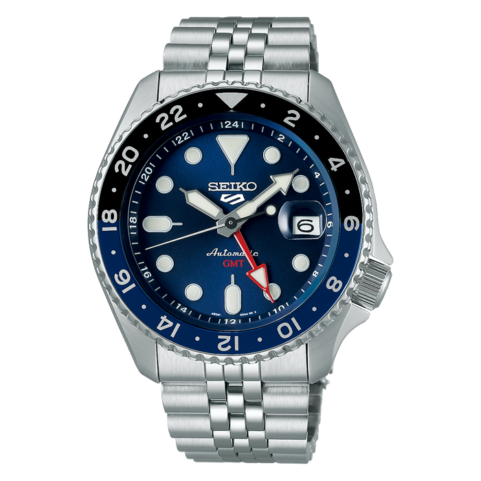 Seiko 5 Sports GMT SSK003 Automatic (Blue Dial / 42.5mm