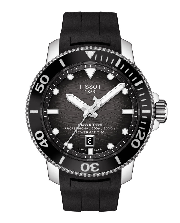 Tissot Seastar 2000 Professional Powermatic 80 (Blue Dial / 46mm 