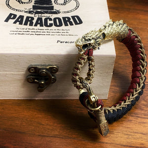 twisted paracord bracelet