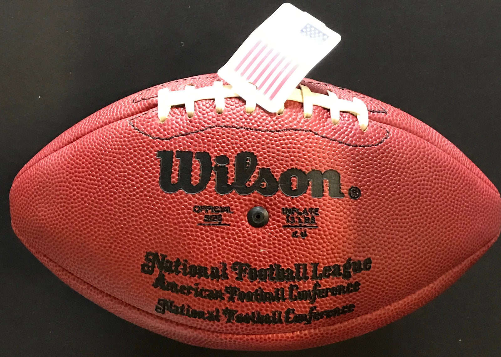 johnny unitas autograph football