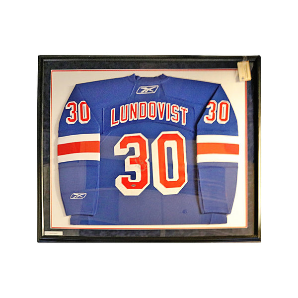 henrik lundqvist signed jersey