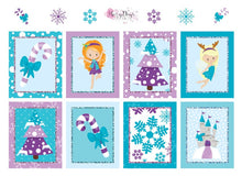 Load image into Gallery viewer, Winter Fairies - Weekly Mini Sticker Kit
