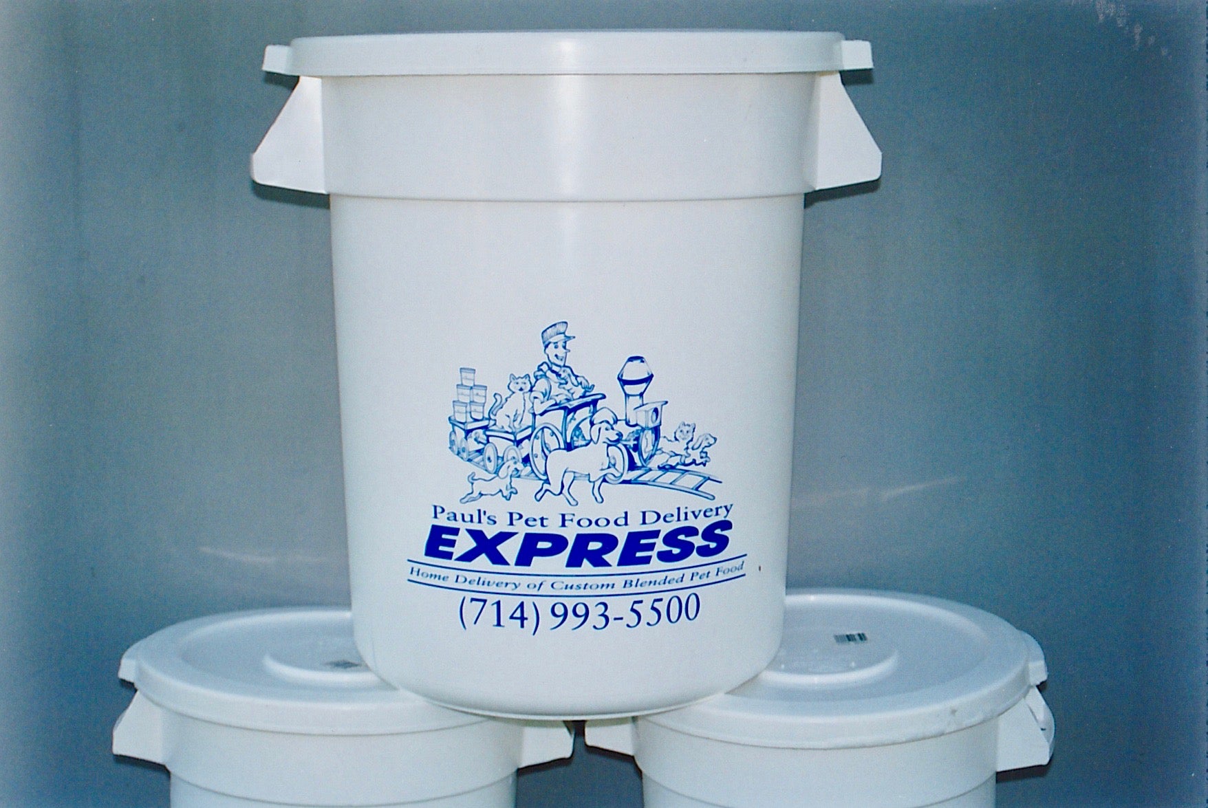 Pet Food Delivery Buckets