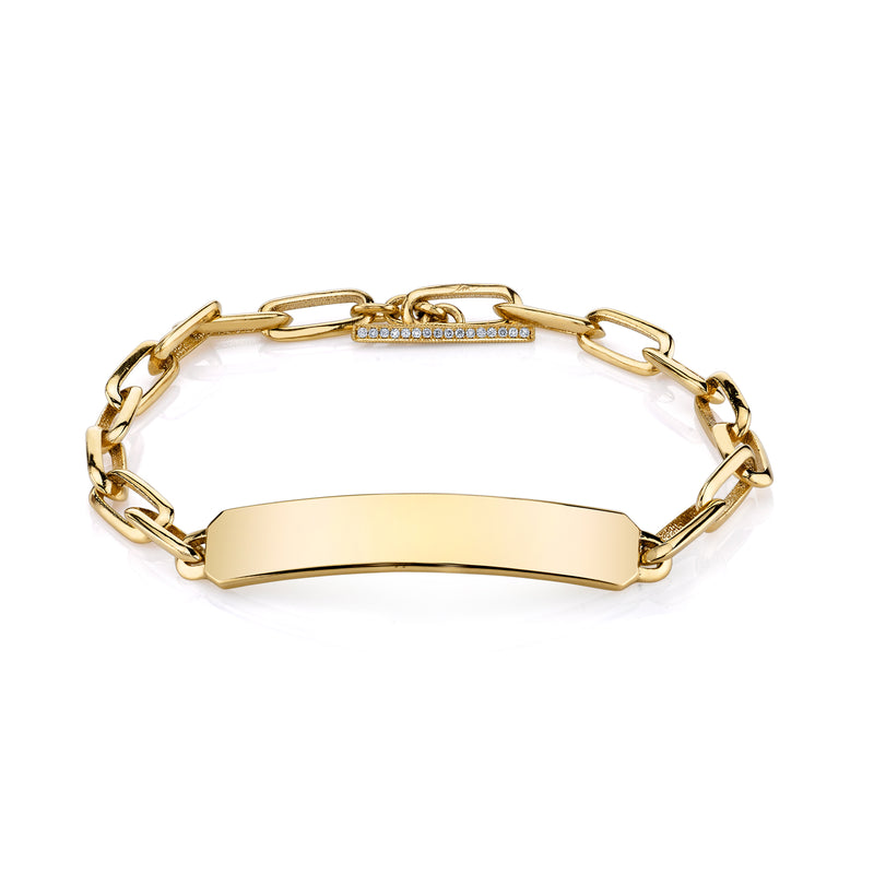 Tiffany 1837 Makers ID Chain Bracelet in 18K Gold, Small