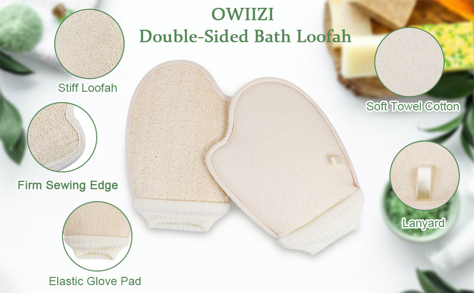 GLOVE PAD BATH LOOFAH