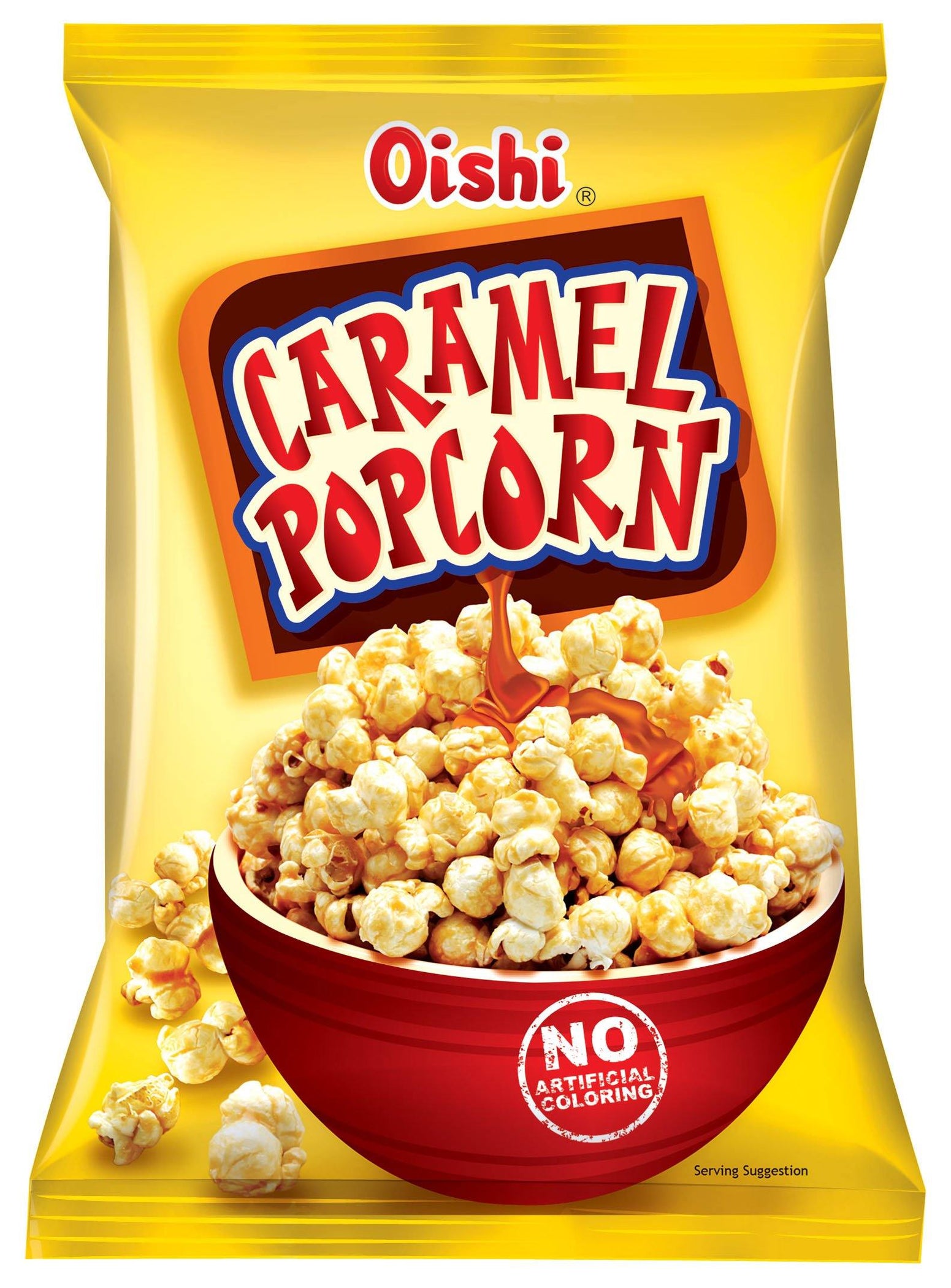 Buy Oishi Caramel Popcorn 60G — GoRobinsons