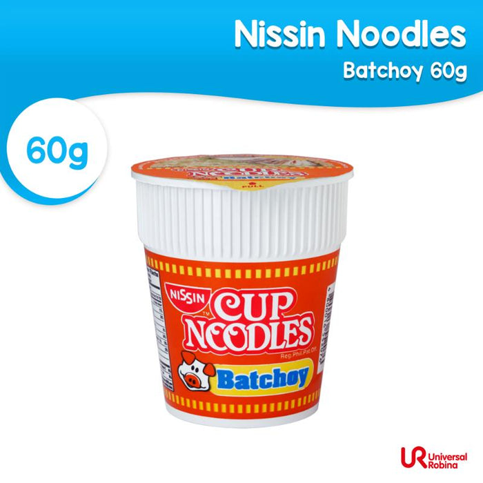 Buy Nissin Noodles Batchoy Regular Cup 60g Online Robinsons Supermarket By Gocart