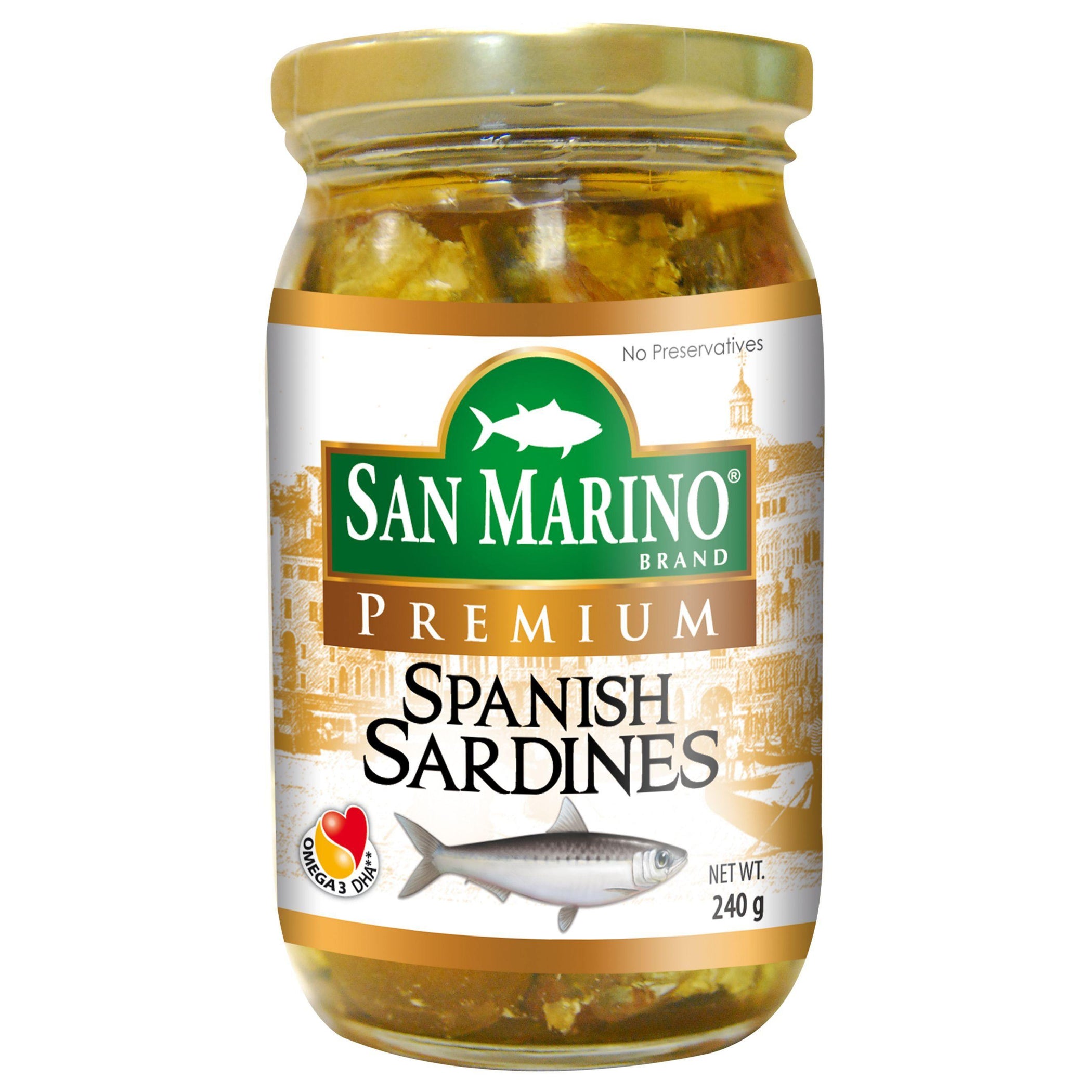 Buy San Marino Premium Spanish Sardines 240g Online | Robinsons ...