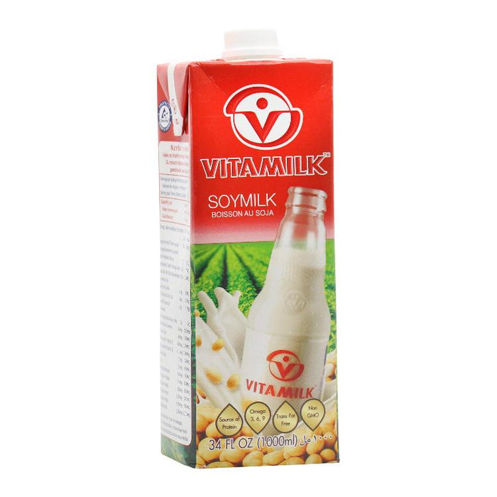 Buy Vitamilk Soy Milk Original 1L Online | Robinsons Supermarket by GoCart