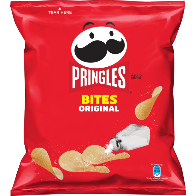 Buy Pringles Bites Potato Crisps Original Flavor Snacks 40g Online ...