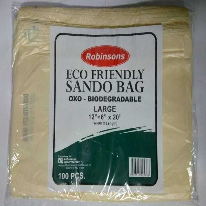 Buy Robinsons Eco-Friendly Sando Bag Large 100s Online | Robinsons ...