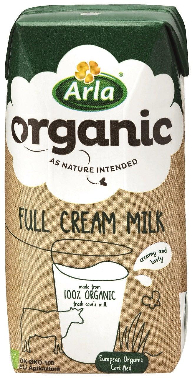 Buy Arla Organic Full Cream Milk 200ml Online | Robinsons Supermarket by  GoCart