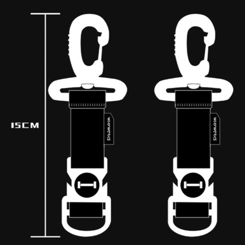 Tactical Belt Hanging Carabiners Hook