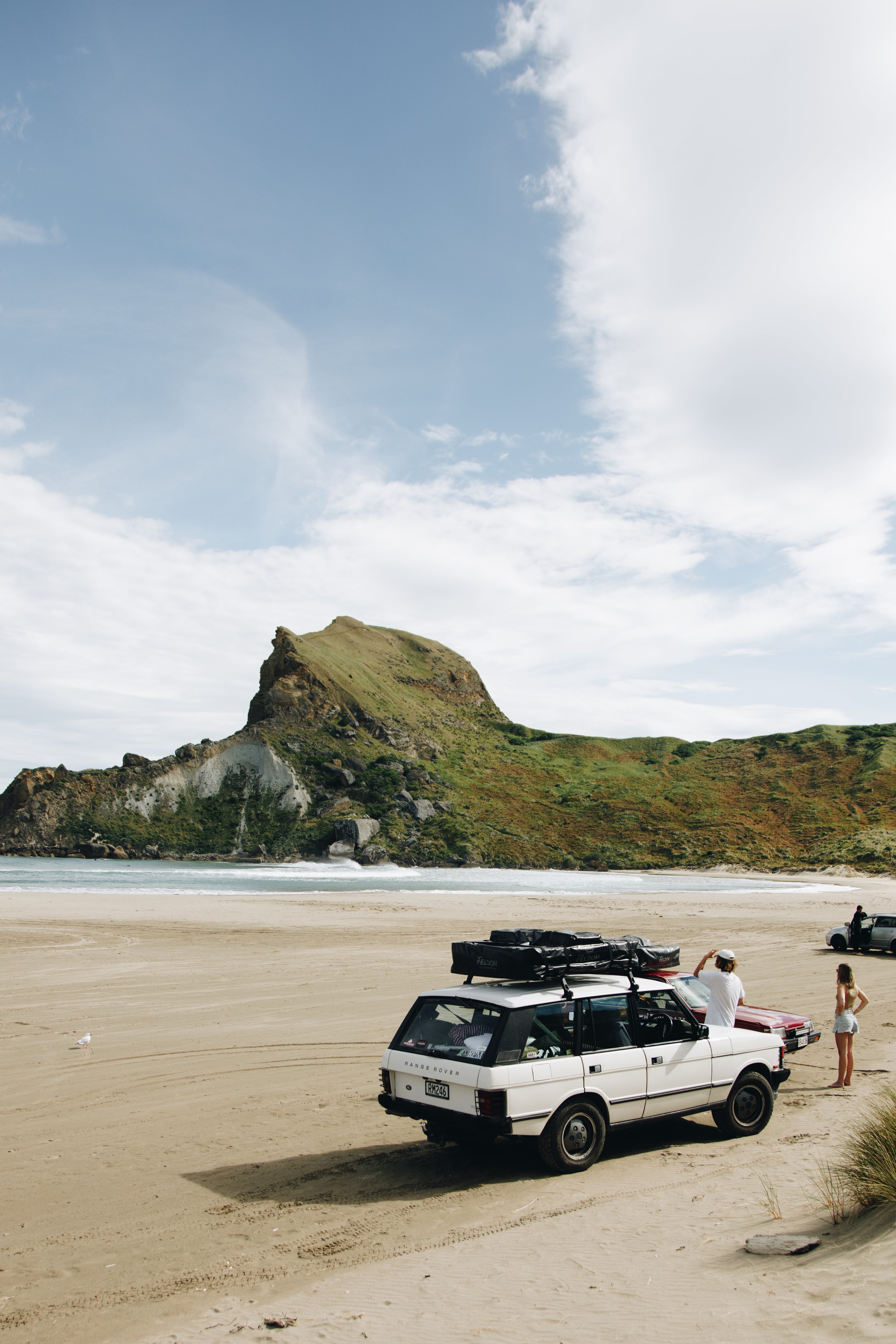 Castlepoint New Zealand Surfing Camping