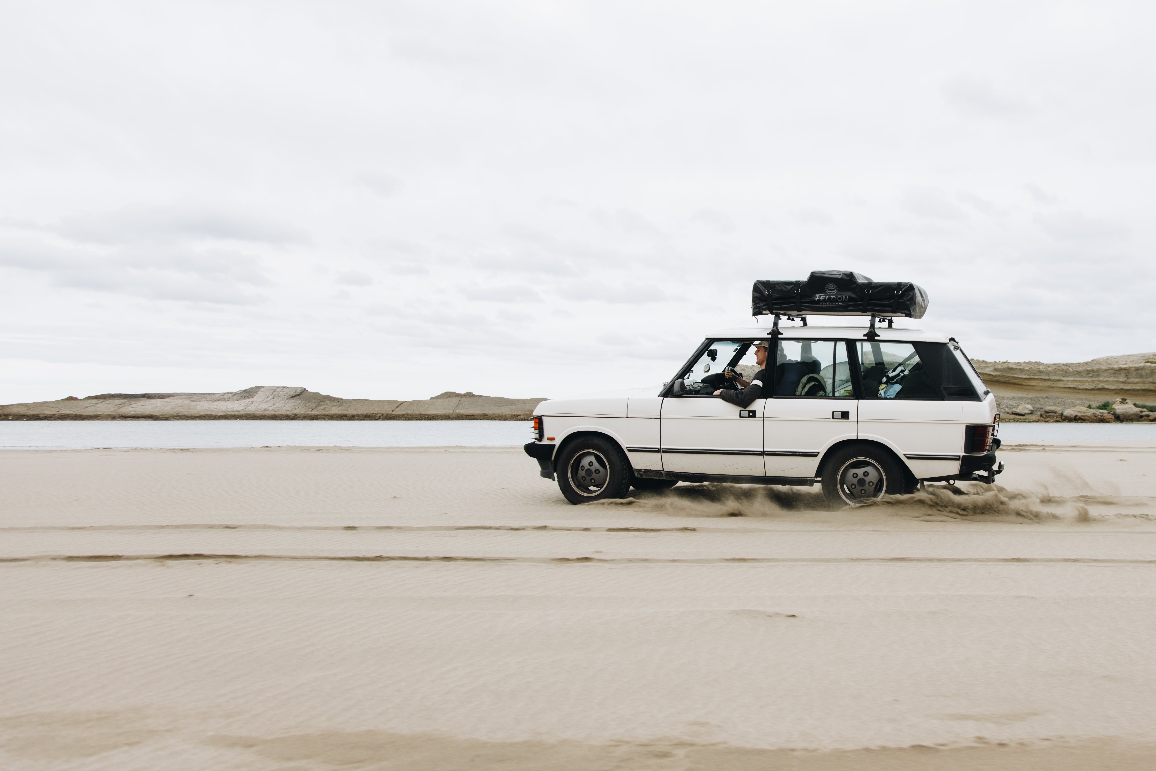 Classic Range Rover Beach