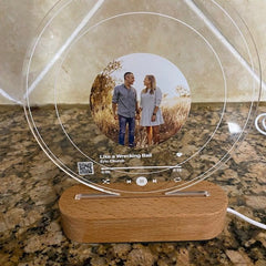 Custom Song Plaque Light romantic birthday gifts for husband