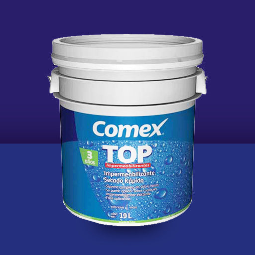 Impermeabilizante Top 3 años Secado Rápido® | Comex | Pintacomex
