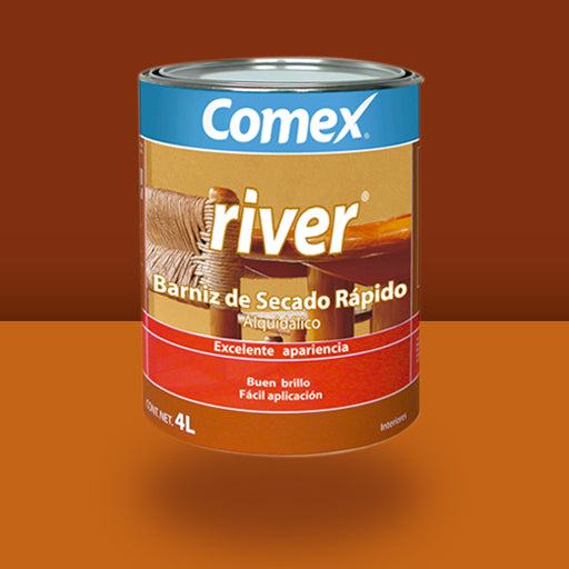 River Barniz de Secado Rápido | Pintacomex