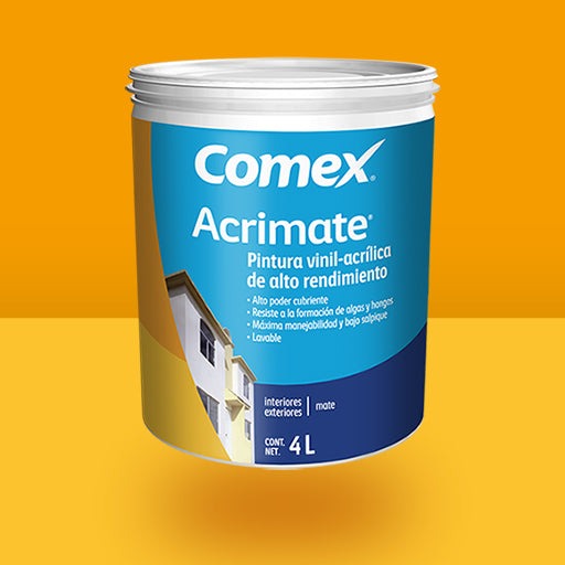 Pintura Vinílica Acrimate® Satin | Comex | Pintacomex