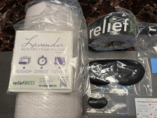 Sutera - Cooling Lavender Zen Memory Foam Pillow for Nepal