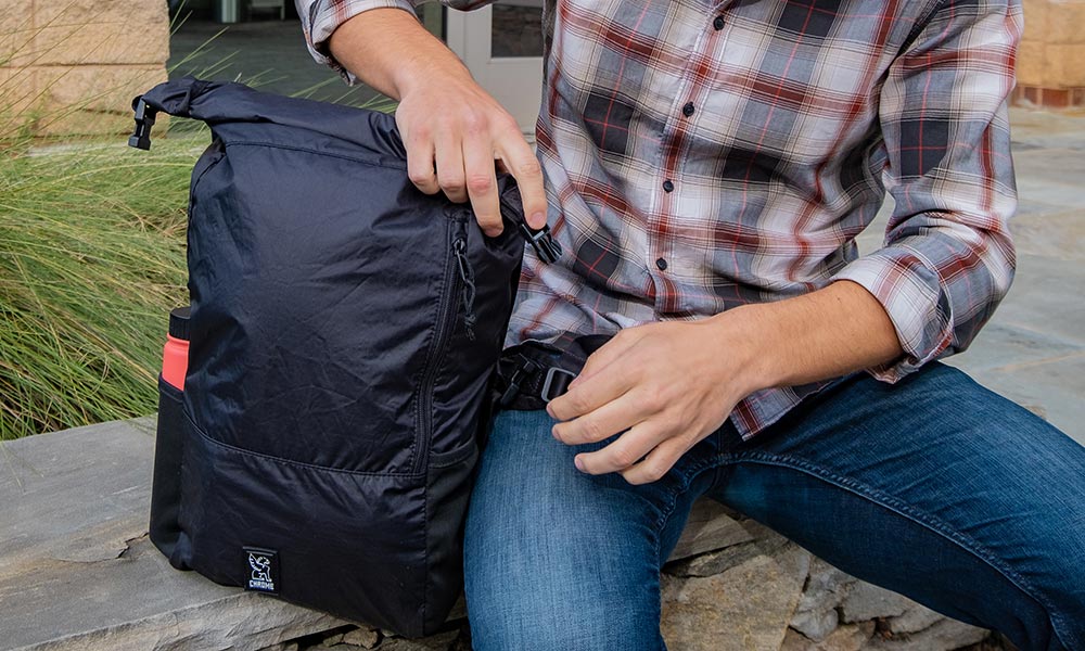 Chrome Industries Rolltop Packable Daypack Review | Flashpacker Co