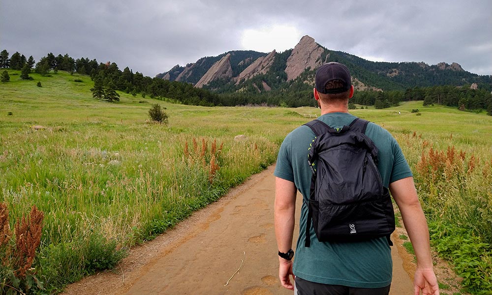 Hiking with an Aquapac Waterproof Case