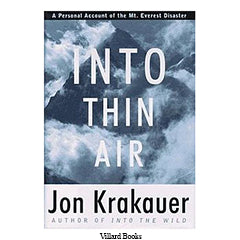 Into Thin Air | Best Travel Books to Read During Covid