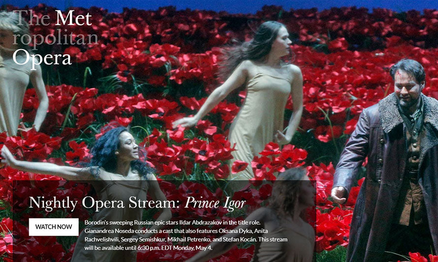 Metropolitan Opera Online | Flashpacker Chronicles