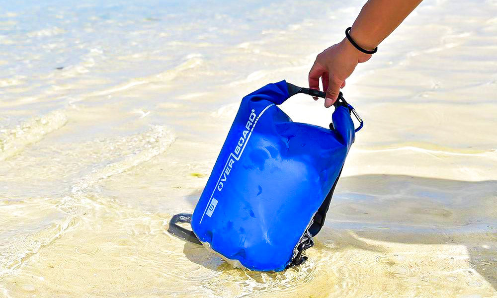 Overboard Dry Bag in the Water
