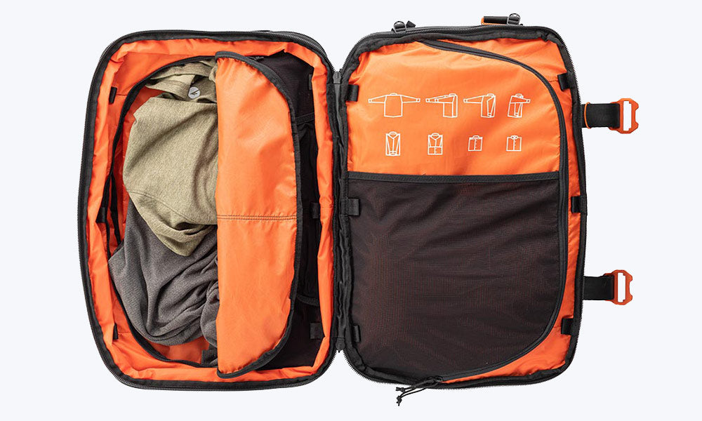 RMU Mountain Briefcase Backpack | Internal Compartment