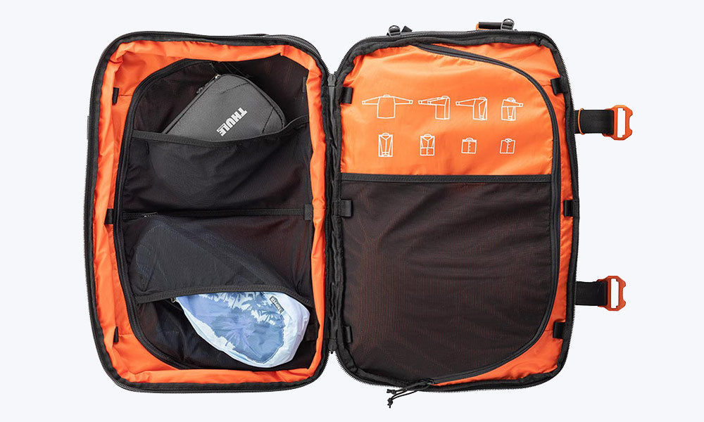 RMU Mountain Briefcase Backpack | Mesh Pockets