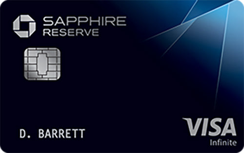 Top Travel Credit Cards-Chase Sapphire Reserve