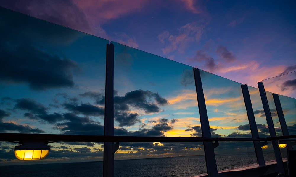 Taking Better Travel Photography | Cruise Sunset | Fuji X-T30 | Flashpacker Co