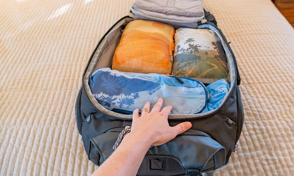 Save Space with Tripped Travel Packing Cubes
