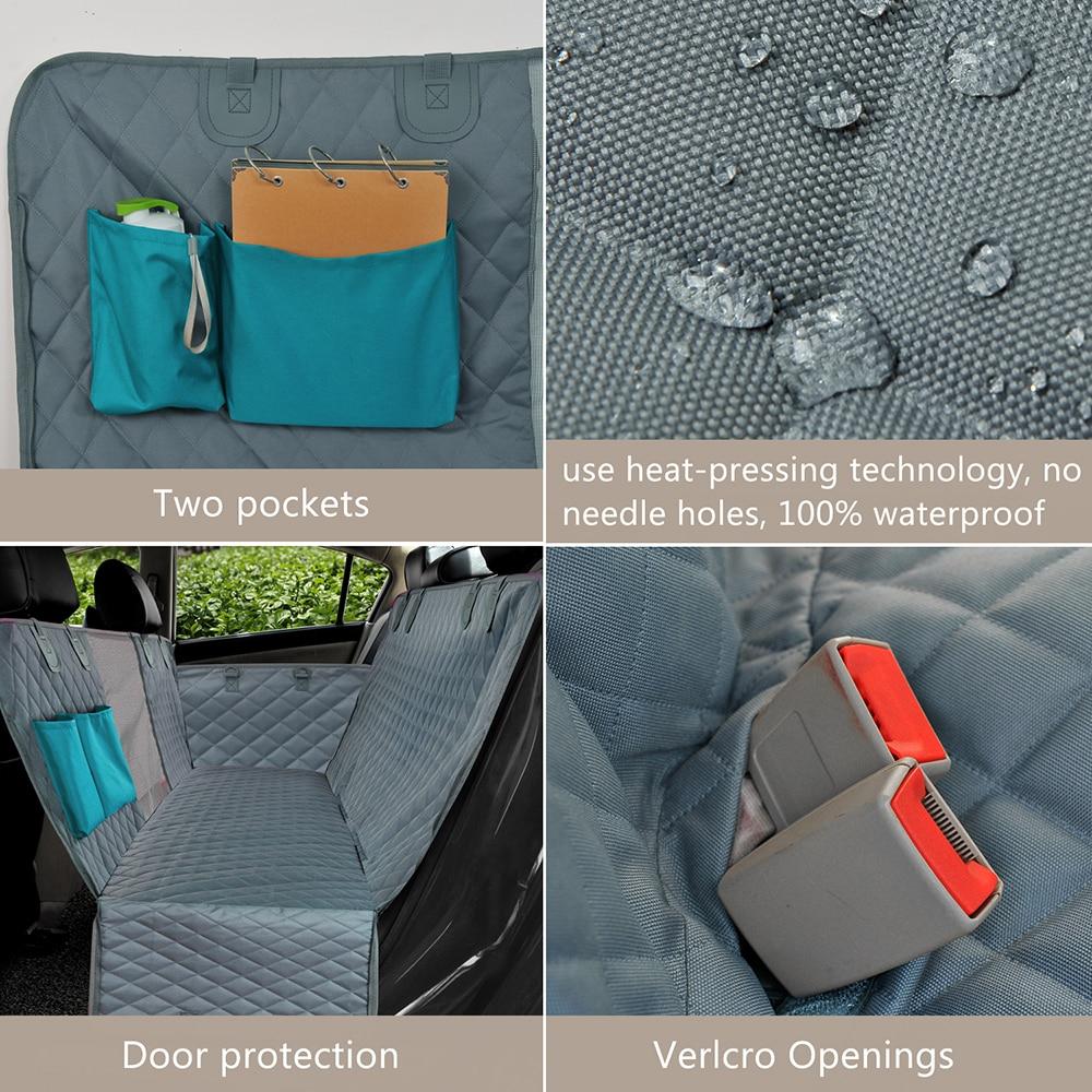 Capa Pet de Proteção para Carros - 100% Impermeável e Antiderrapante para Bancos Traseiros