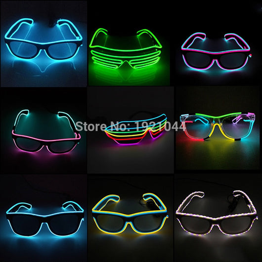 sound activated led sunglasses