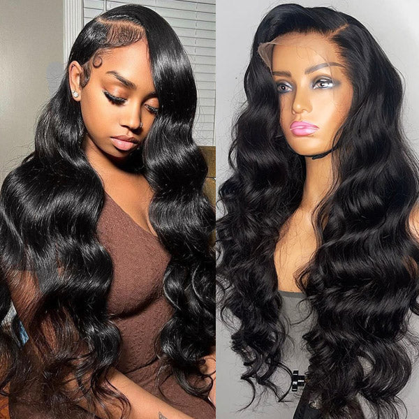  GUSYBG body wave 13x6 hd lace front wig wet and wave